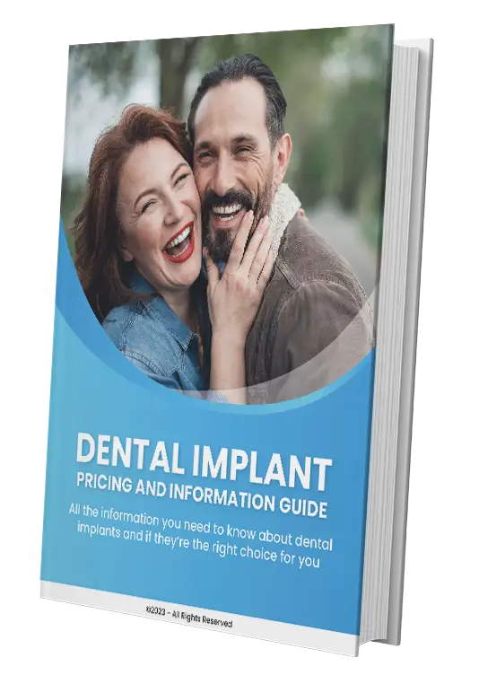 Book cover of our Dental Implant Pricing & Information Guide